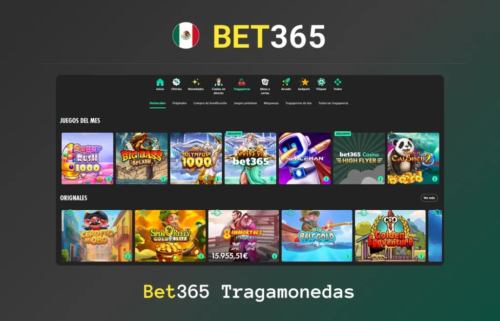 Tragamonedas de bet365