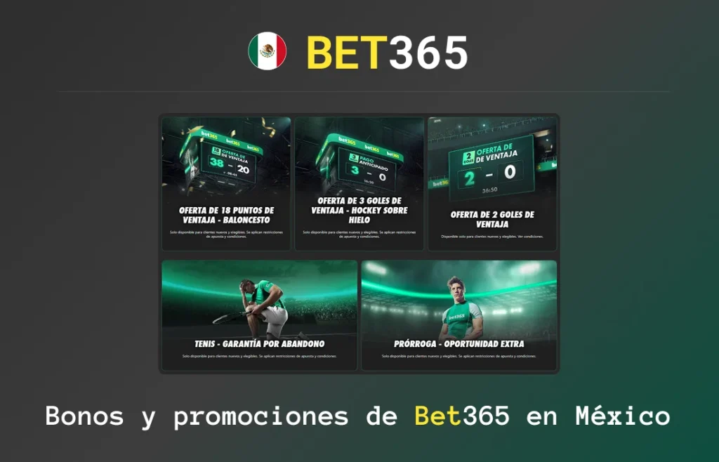 Bonos y promociones de Bet365